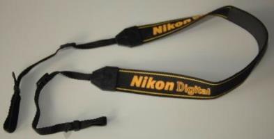 Nikon Kameragurt  schwarz/gelb