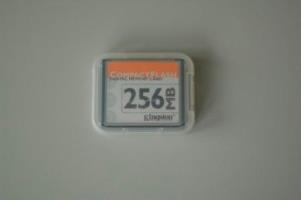 256 MB Kingston Compact Flash 256 MB