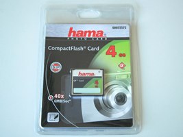 4 GB Hama CompactFlash Card Neu OVP