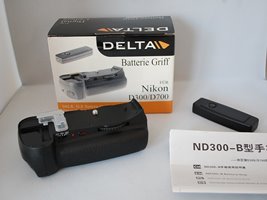 Delta Batterie Griff für D300/D700